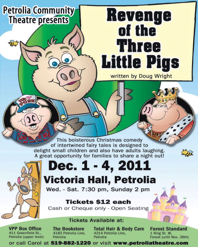 The Revenge of the Three Little Pigs 2011